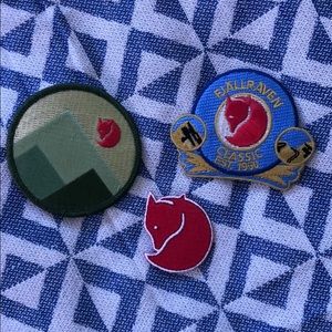 Fjallraven patch (set of 3)